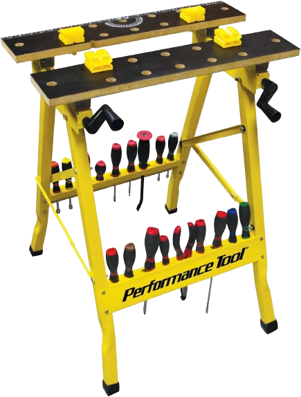 Performance Tool W54025 Portable Multipurpose Workbench and Vise