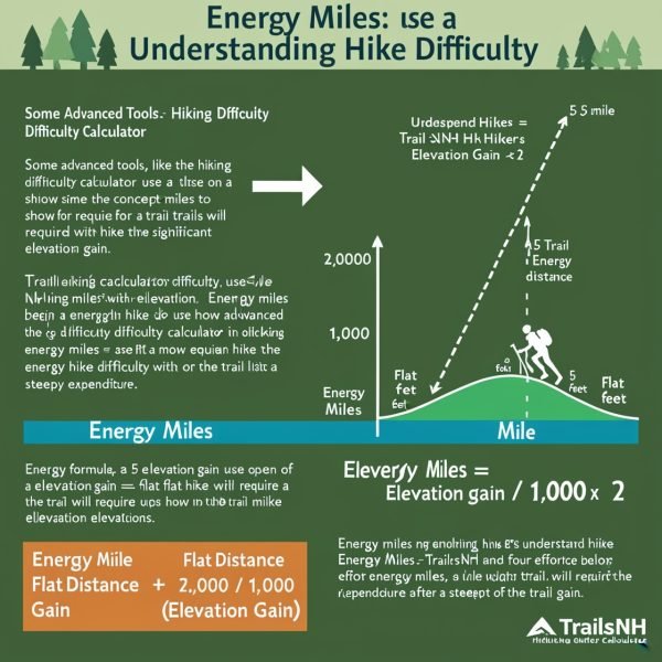 Energy Miles: Understanding Hike Difficulty